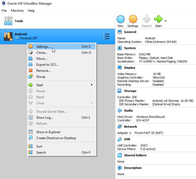 So installieren Sie Android auf Virtualbox