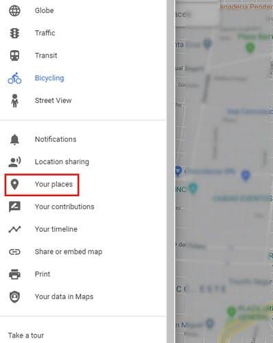 Como criar e compartilhar mapas personalizados do Google