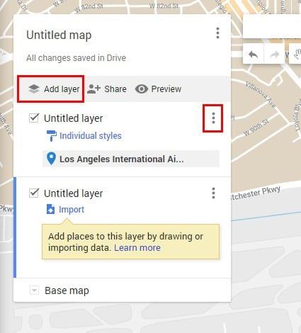 맞춤 Google 지도를 만들고 공유하는 방법