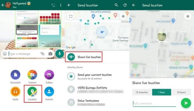 Cách chia sẻ vị trí theo thời gian thực trên WhatsApp và Google Maps