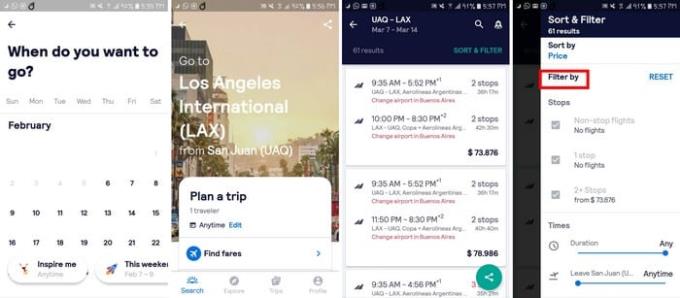 格安航空券を見つけるための4つの無料Androidアプリ