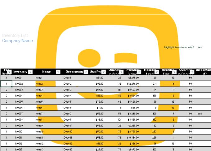 Excel：透かしを追加