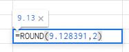 Fogli Google: come arrotondare i numeri