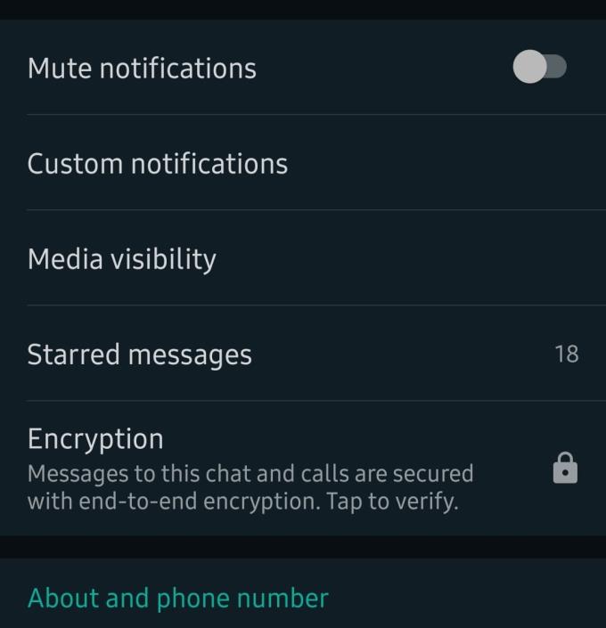 WhatsApp : empêcher l'enregistrement des photos