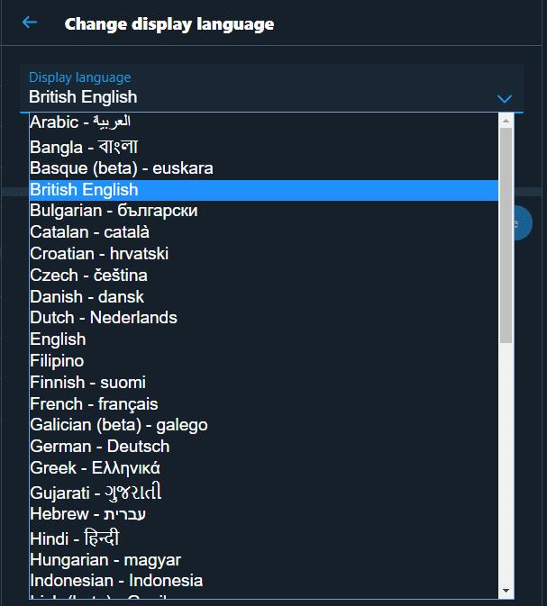Twitter: So ändern Sie die Sprache
