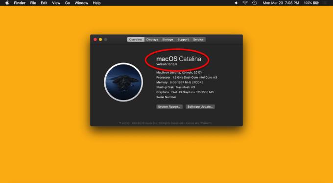 Cómo comprobar su versión de macOS