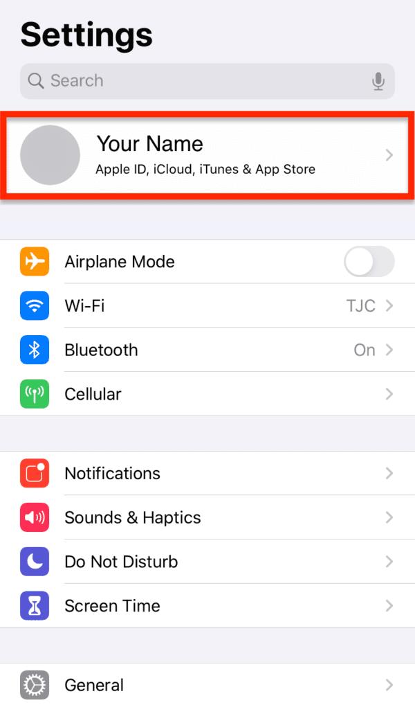 Làm thế nào để sao lưu iPhone vào iCloud