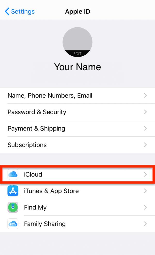 Làm thế nào để sao lưu iPhone vào iCloud