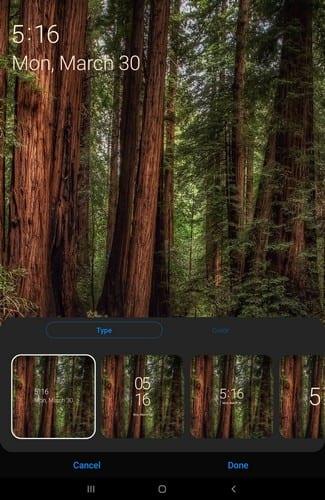 Galaxy Tab SE5: personalice la pantalla de inicio y de bloqueo