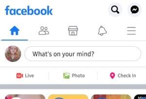 Facebookマーケットプレイスのアイコンが表示されないのはなぜですか？