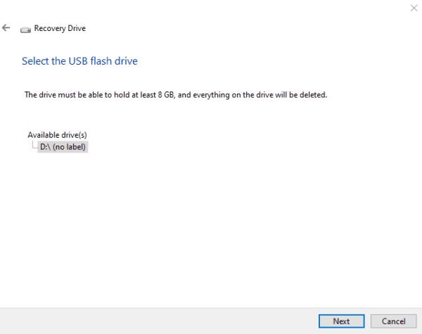 Windows 10: come creare un disco di ripristino