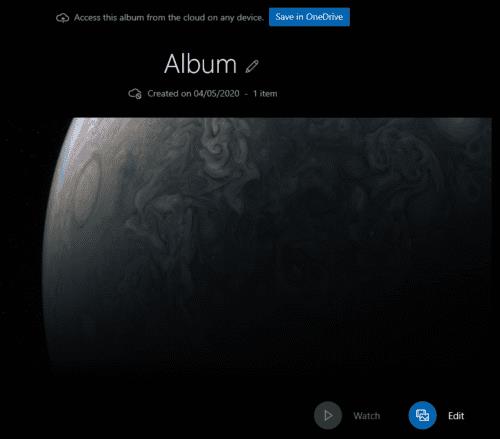 Windows 10: Thêm một Album mới trong Ứng dụng Ảnh