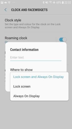 Android : ajouter un message d'écran de verrouillage personnalisé