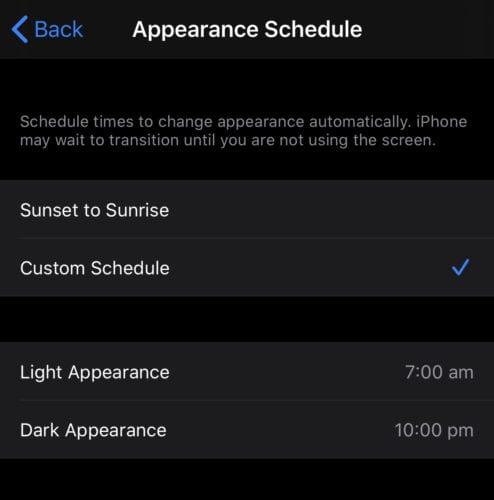 iPhone: Cómo habilitar el modo oscuro