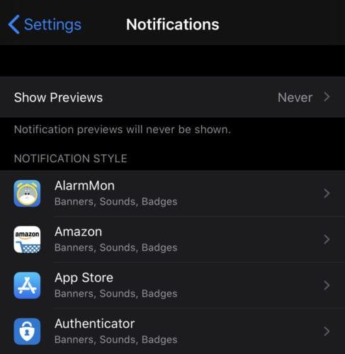 iPhone: So deaktivieren Sie die Benachrichtigungsvorschau