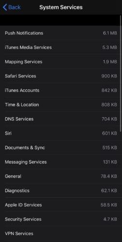 iPhone: come visualizzare le statistiche sull'utilizzo dei dati mobili