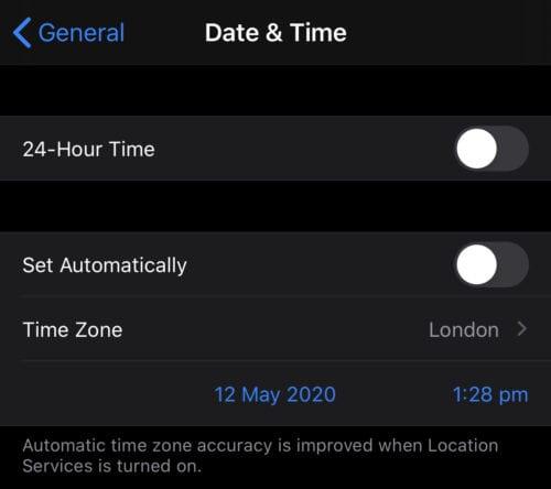 iPhone: como alterar a hora