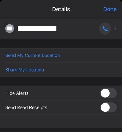 iPhone：iMessageの開封確認を無効にする