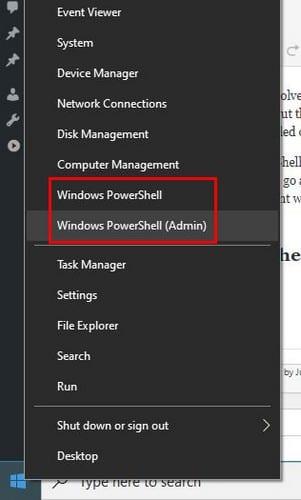 7 modi per aprire PowerShell in Windows 10