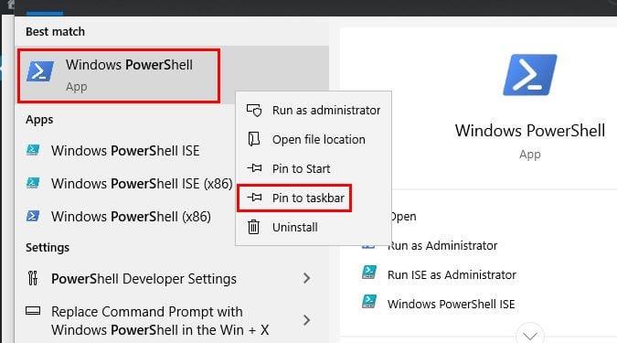 7 cách mở PowerShell trong Windows 10