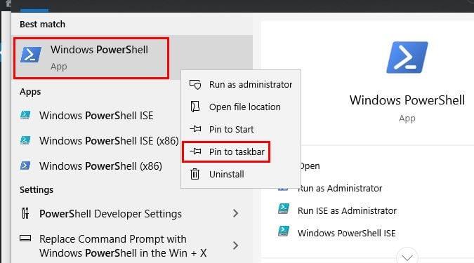 7 modi per aprire PowerShell in Windows 10