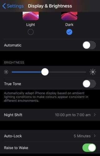 iPhone: Vô hiệu hóa Raise to Wake