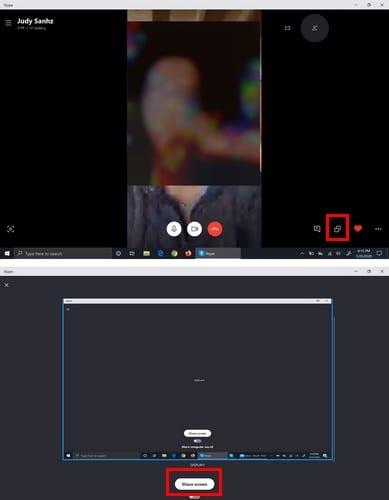 Skype：画面を誰かと共有する方法