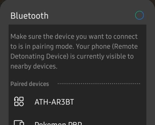 Samsung Galaxy s10: Cách bật Bluetooth