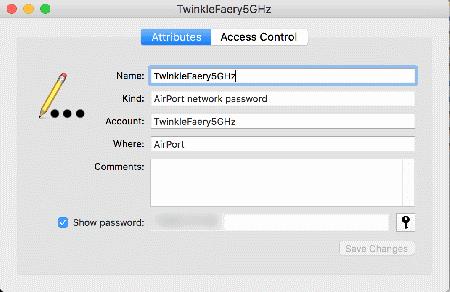 macOS：Wi-Fiネットワークパスワードを確認する方法