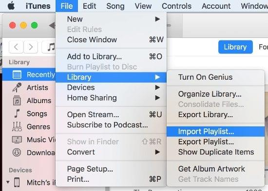 Cómo copiar la lista de reproducción de iPhone, iPad o iPod a iTunes en la computadora