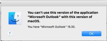 Outlook sẽ không hoạt động trong MacOS High Sierra - Khắc phục