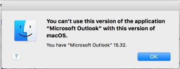 Outlook nie działa w systemie MacOS High Sierra — naprawa