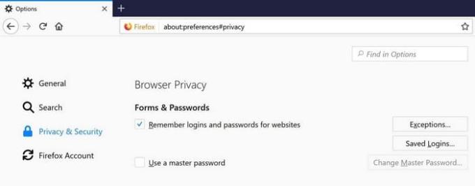 Chrome、Firefox、およびEdgeで保存されたパスワードを管理する方法