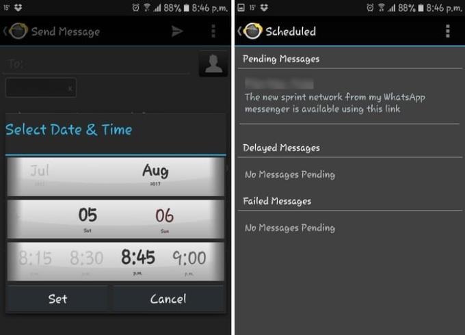 Como agendar uma mensagem de texto em qualquer dispositivo Android