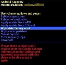 Cách thực hiện Reset mềm hoặc cứng trên Moto G6