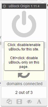 uBlock Origin — 更好的 Adblock Plus 替代品