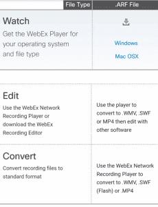 webex recording editor osx