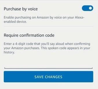 Como desativar compras de voz em dispositivos Amazon Alexa