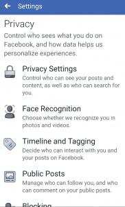 携帯電話またはタブレットでFacebookのプライバシー設定を変更する方法