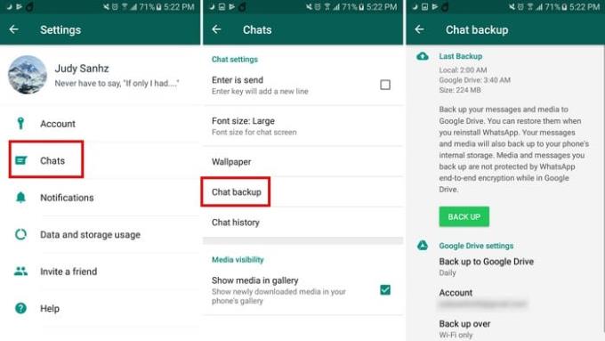 Come recuperare i contenuti cancellati di WhatsApp