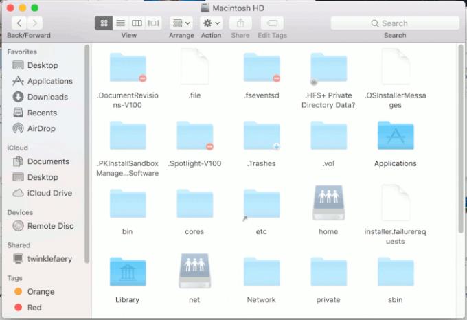 Cómo ocultar o mostrar archivos ocultos en macOS