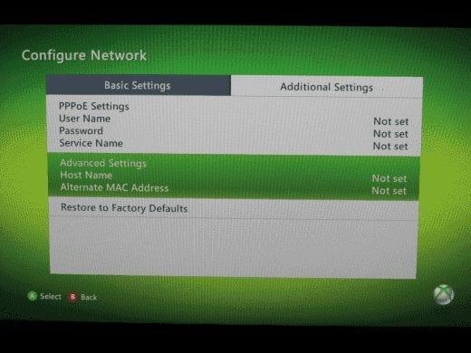 alternate mac address for xbox one