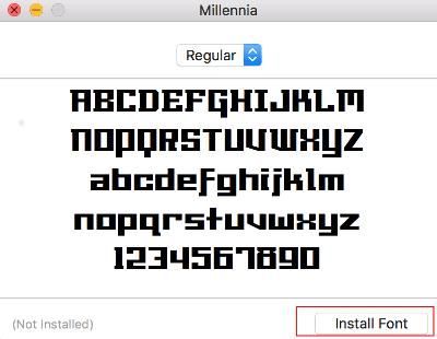 Lettertypen toevoegen aan of verwijderen uit macOS
