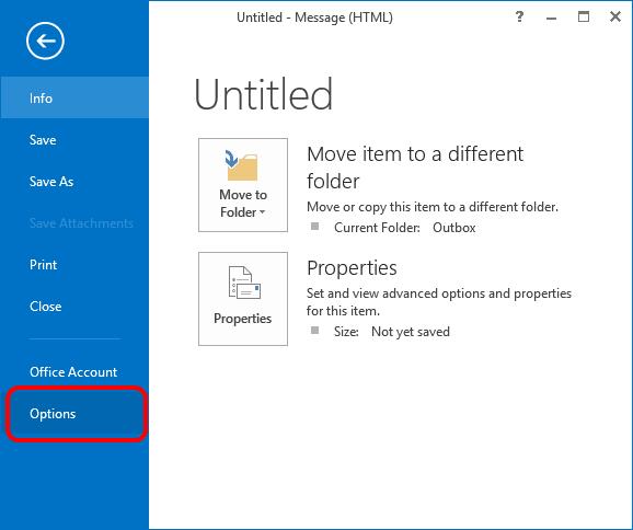 Zet macro's aan/uit in Outlook 2019/365