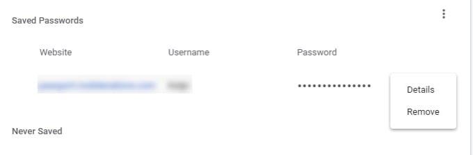 GoogleChromeで保存したパスワードを転送する方法