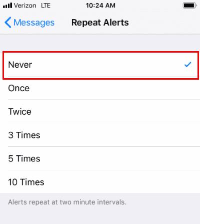 Sửa lỗi nhận thông báo tin nhắn văn bản trùng lặp trên iPhone