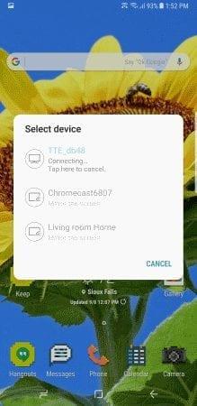 Cách kết nối Galaxy Note8 với TV