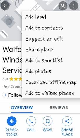 Een Google Map downloaden voor offline gebruik
