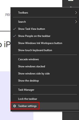 Cosa fare quando la barra delle applicazioni non si nasconde in Windows 10