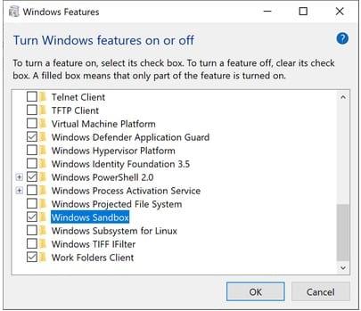 Come utilizzare Windows Sandbox